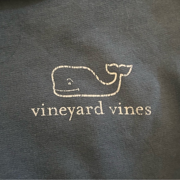 Vineyard Vines Blue Quarter Zip - Picture 3 of 6